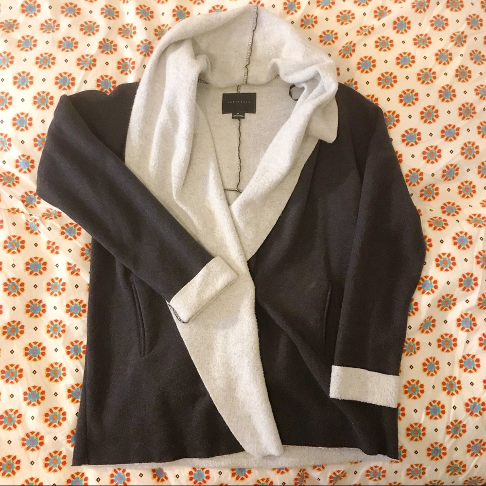 Grey Sweater with Pockets
